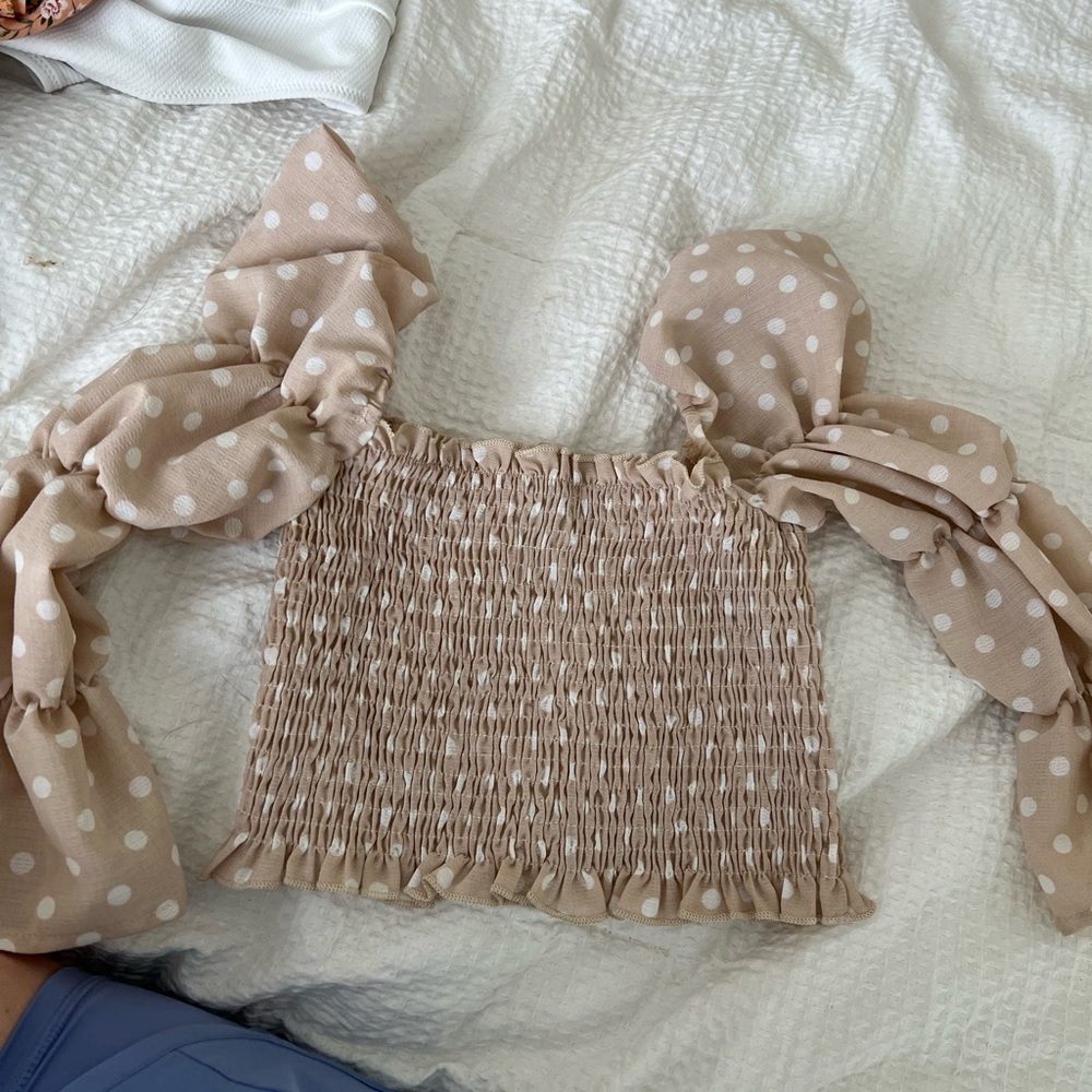 Oh Polly Punk Polka Dot Top